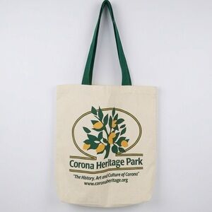 Corona Heritage Park Cotton Canvas Tote Bag